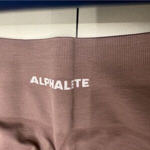 Alphalete amplify dove purple legging size medium